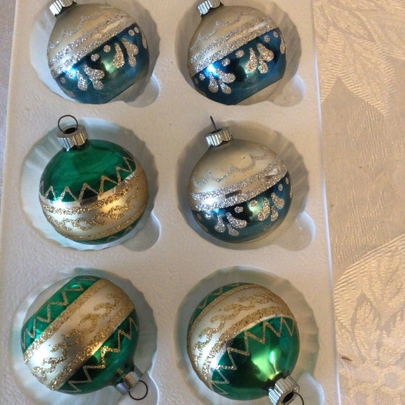 Vintage Hand Decorated Ornaments - Picture 1 of 4